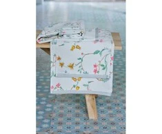 Pip Studio Rankšluostis Les Fleurs Baltas Rankšluosčio dydis - 70x140 cm