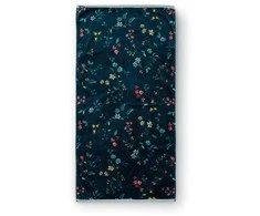 Pip Studio Rankšluostis Les Fleurs Dark Mėlyna Rankšluosčio dydis - 70x140 cm