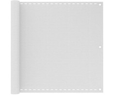 42322 Balkono užsklanda HDPE 90 x 400 cm baltos spalvos