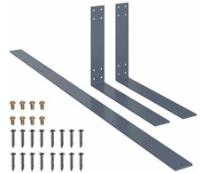 Atlošas sofai iš palečių, šviesiai pilka, 110cm, geležis
