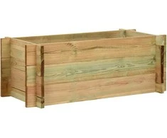 Aukštas lovelis daržovėms, 80cm, impregnuota pušies mediena