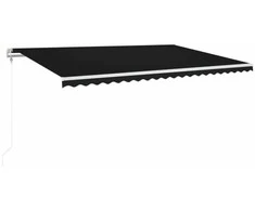 Automatinė ištraukiama markizė, antracito spalvos, 500x350cm
