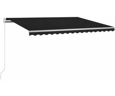 Automatinė markizė su LED/vėjo jutikliu, antracito, 300x250cm