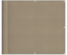 Balkono pertvara, taupe, 90x800cm, 100% oksfordo poliesteris