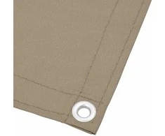 Balkono pertvara, taupe, 90x800cm, 100% oksfordo poliesteris