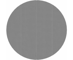 Baseino paklotas, pilkas, 428cm, poliesterio geotekstilė