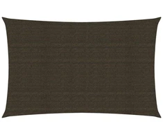 Burė nuo saulės, rudos spalvos, 5x8m, HDPE, 160g/m²
