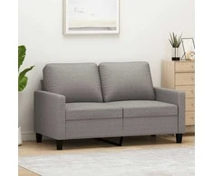 Dvivietė sofa, taupe spalvos, 120cm, audinys