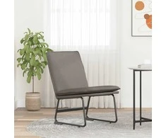 Fotelis Poilsio kėdė, taupe spalvos, 52x75x76cm, audinys