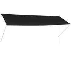 Ištraukiama markizė, antracito spalvos, 350x150 cm