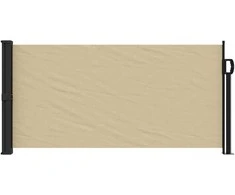 Ištraukiama šoninė markizė, smėlio spalvos, 100x300cm