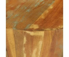 Kavos staliukas, skersmuo 65x31cm, perdirbtos medienos masyvas