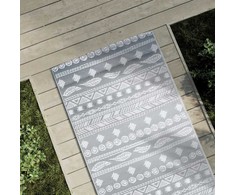 Lauko kilimas, pilkos spalvos, 80x250cm, PP
