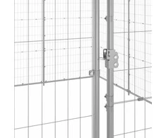 Lauko voljeras šunims, galvanizuotas plienas, 53,24m²