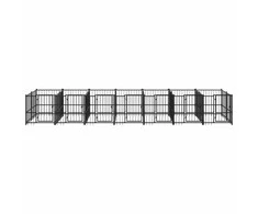 Lauko voljeras šunims, plienas, 13,14m²