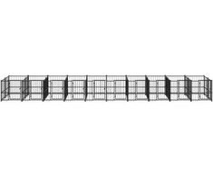 Lauko voljeras šunims, plienas, 18,77m²