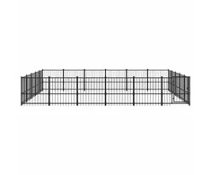 Lauko voljeras šunims, plienas, 28,23m²
