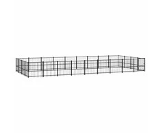 Lauko voljeras šunims, plienas, 33,87m²