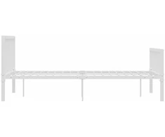 Lovos rėmas, baltos spalvos, 120x200cm, metalas