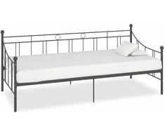 Lova Lovos rėmas, pilkos spalvos, 90x200cm, metalas