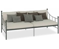 Lova Lovos rėmas, pilkos spalvos, 90x200cm, metalas