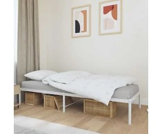 Lova Metalinis lovos rėmas, baltos spalvos, 80x200cm