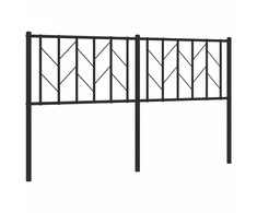 Metalinis galvūgalis, juodos spalvos, 150cm