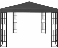 Pavėsinė, antracito spalvos, 3x4m