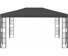 Pavėsinė, antracito spalvos, 3x4m