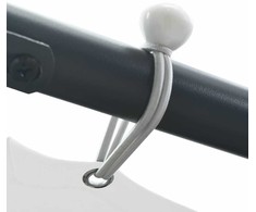 Pavėsinė, baltos spalvos, 3x3x2,6m, 180g/m²