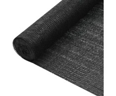 Privatumo suteikiantis tinklelis, juodas, 1,8x10m, HDPE, 75g/m²