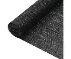 Privatumo suteikiantis tinklelis, juodas, 2x50m, HDPE, 75g/m²