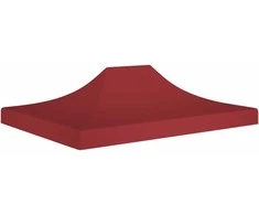 Proginės palapinės stogas, tamsiai raudonas, 4,5x3m, 270 g/m²