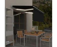 Rankiniu būdu ištraukiama markizė, antracito, 3,5x2,5m