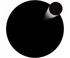 Saulę sugerianti baseino plėvelė, juoda/mėlyna, 488cm, PE