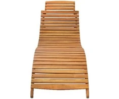 Sofa Saulės gultai, 2vnt., akacijos medienos masyvas (2x310166)
