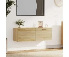 Sieninė spintelė, ąžuolo, 100x36,5x35cm, apdirbta mediena