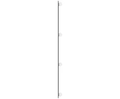 Sieninis veidrodis su LED lemputėmis, 40x100cm, stiklas