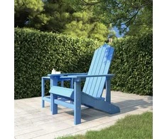 Sodo Adirondack kėdė, mėlynos spalvos, HDPE