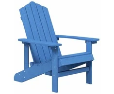 Sodo Adirondack kėdė, mėlynos spalvos, HDPE