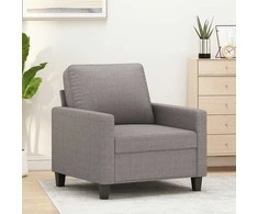 Sofa Krėslas, taupe spalvos, 60cm, audinys