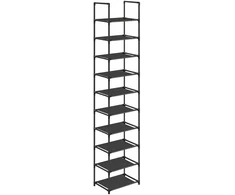 Songmics 10 lygių batų lentyna 33 x 33 x 173 cm