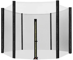Songmics Apsauginis tinklas Ø 244 cm batutui