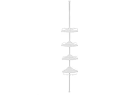 Songmics Dušo lentyna 85-305 cm Balta