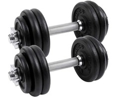 Songmics Ketaus hantelių rinkinys 30 kg