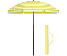 Songmics Sulankstomas sodo skėtis Ø 160 cm