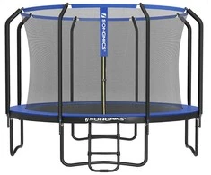 Songmics Trampolin 366 cm dunkelblau