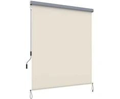 Songmics Vertikali markizė 1,6 x 2,5 m smėlio spalvos