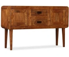 Šoninė spintelė, 120x30x75cm, mediena su medaus apdaila