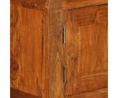 Šoninė spintelė, 120x30x75cm, mediena su medaus apdaila